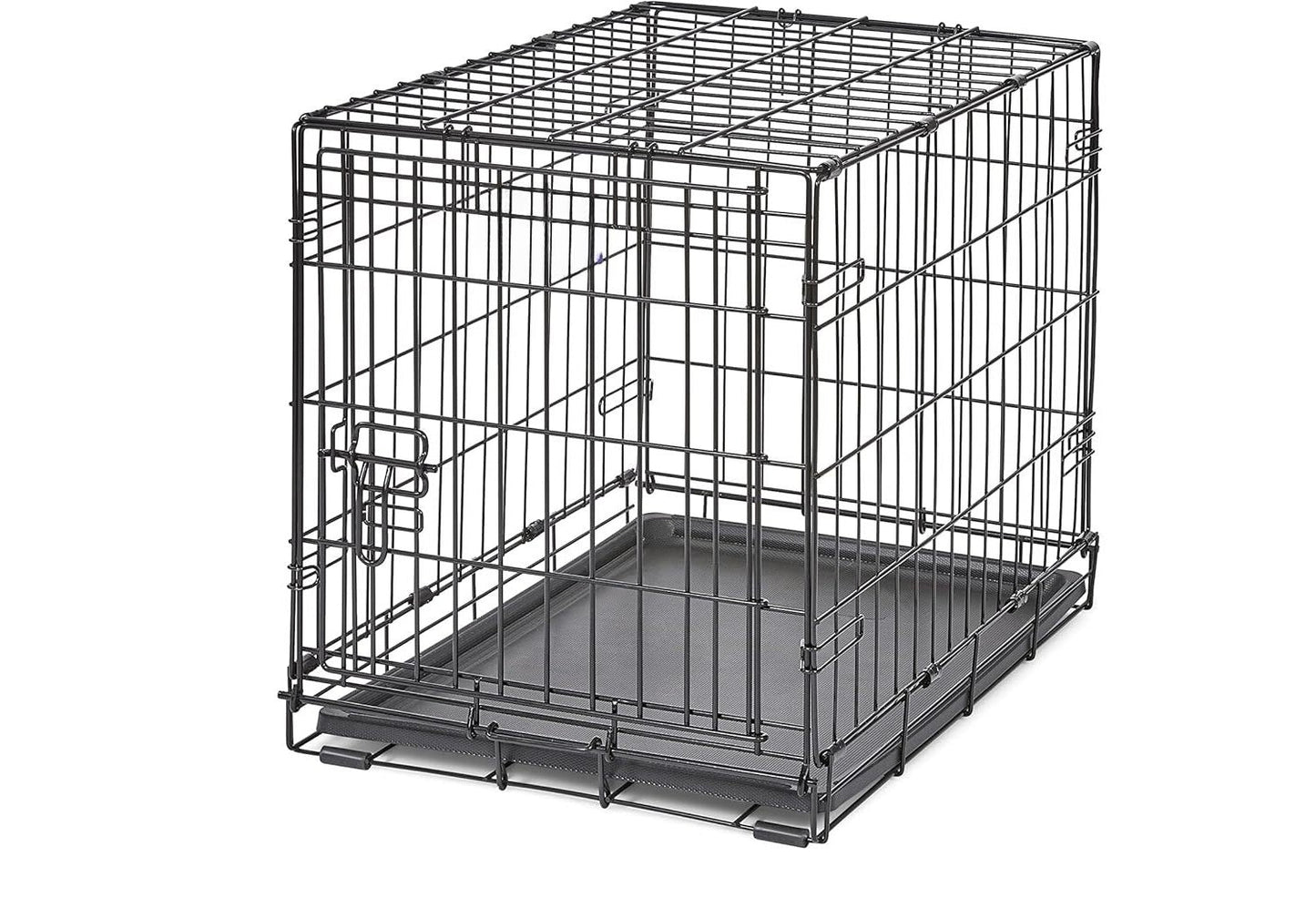 MidWest Homes for Pets Newly Enhanced Single & Double Door iCrate Dog Crate, Includes Leak-Proof Pan